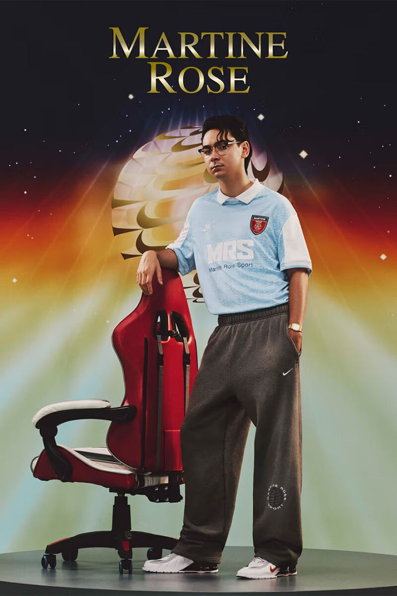 Слияние спорта и киберспорта: новая коллекция Nike и Martine Rose