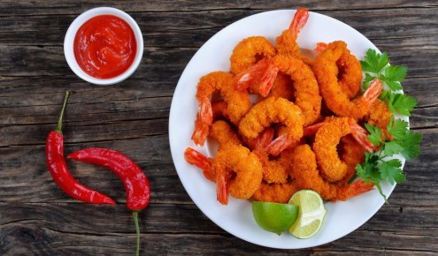 Креветки в crispy панировке с азиатским соусом: гурманское угощение всего за полчаса