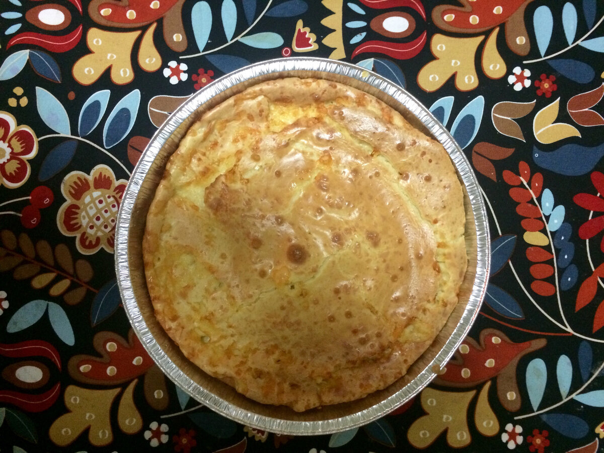 Как приготовить заливной сырный пирог с золотистой корочкой