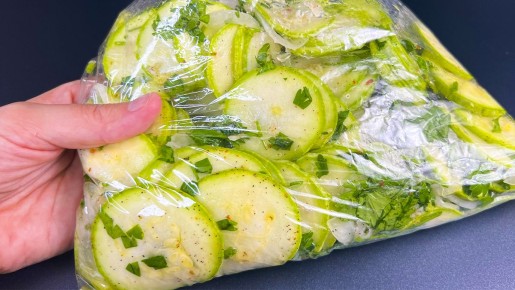Невероятно вкусная закуска из кабачков за считанные минуты
