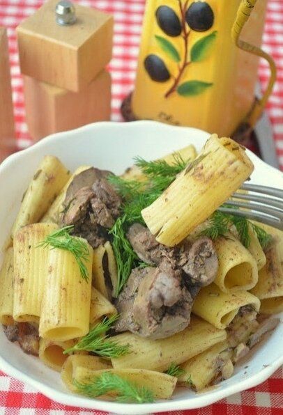 Шаг в мир вкуса: простой рецепт ригатони с куриной печенью