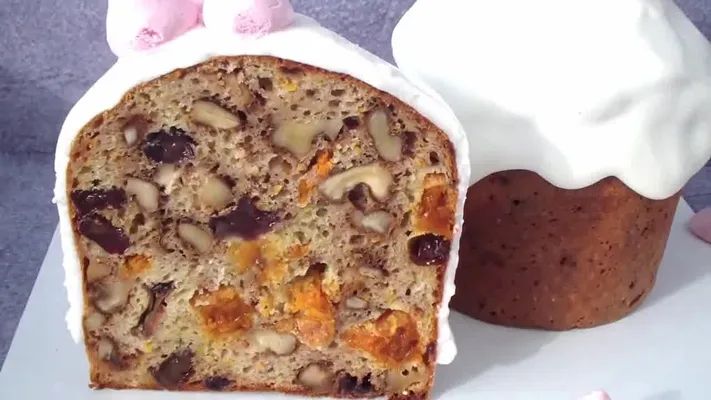 Пасхальный кулич с орехами и сухофруктами: удивительное сочетание вкуса и пользы