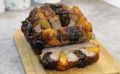 Свинина «гармошка» с черносливом и курагой, запеченная в духовке