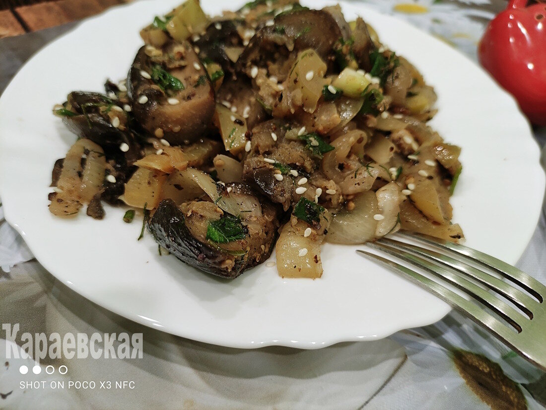 Погружение в мир баклажанов: аппетитный салат или оригинальный гарнир?