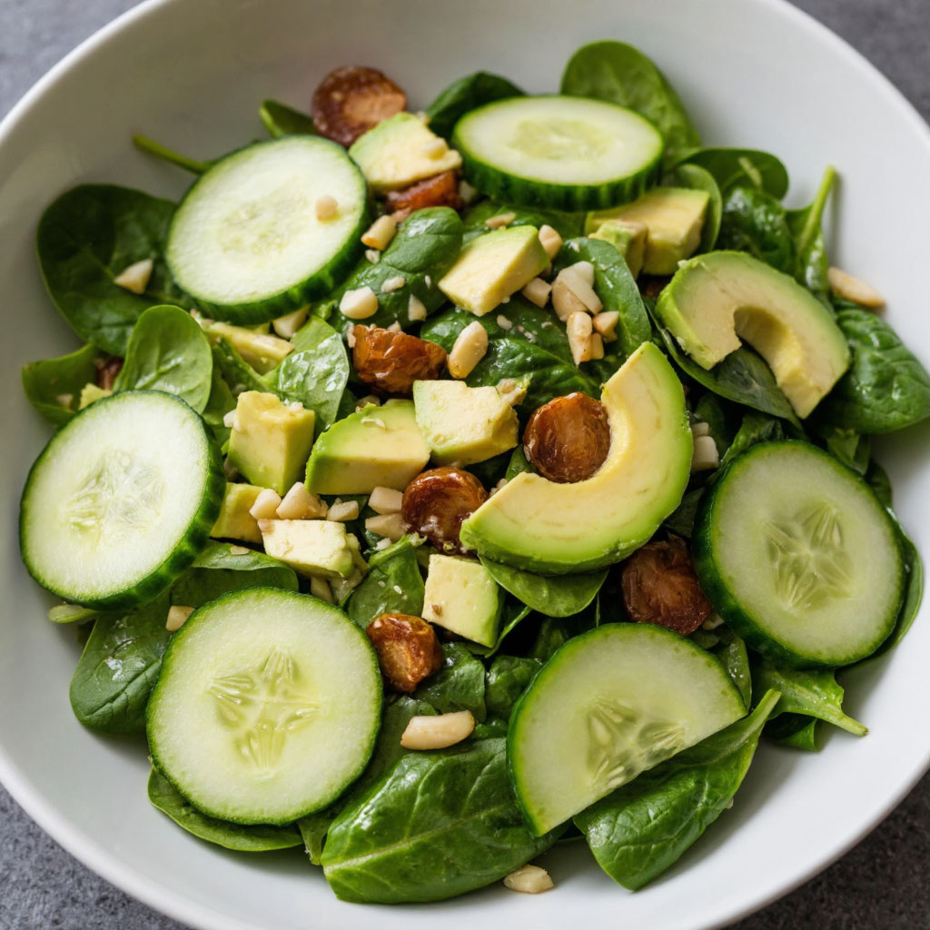 Легкий и полезный детокс-салат для весеннего настроения