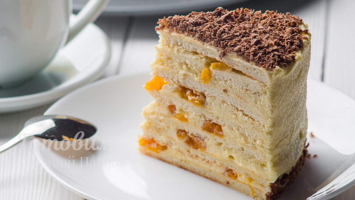 Нежный торт без духовки: удивительное лакомство на сковороде с заварным кремом