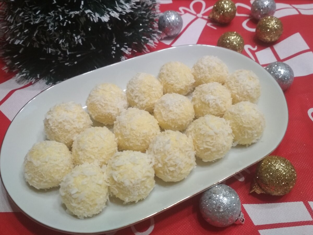 Сырные «снежки» — чудесная закуска для Нового года