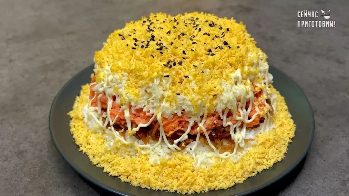 Французский салат — яркое украшение любого стола!