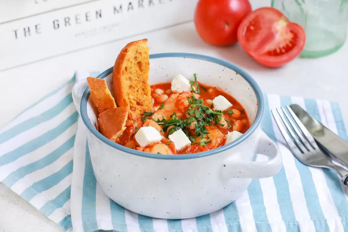 Нежное рагу из рыбы: рецепт стью с соусом маринара и томатными гренками