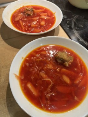 Красные щи: Итальянское вдохновение в традиционном русском блюде