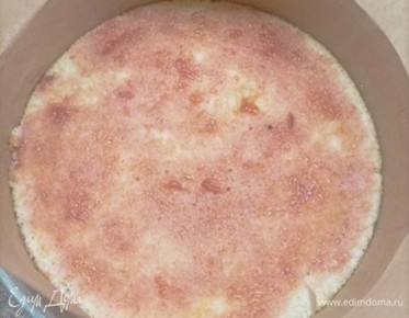 Необычный творожный торт с нектаринами