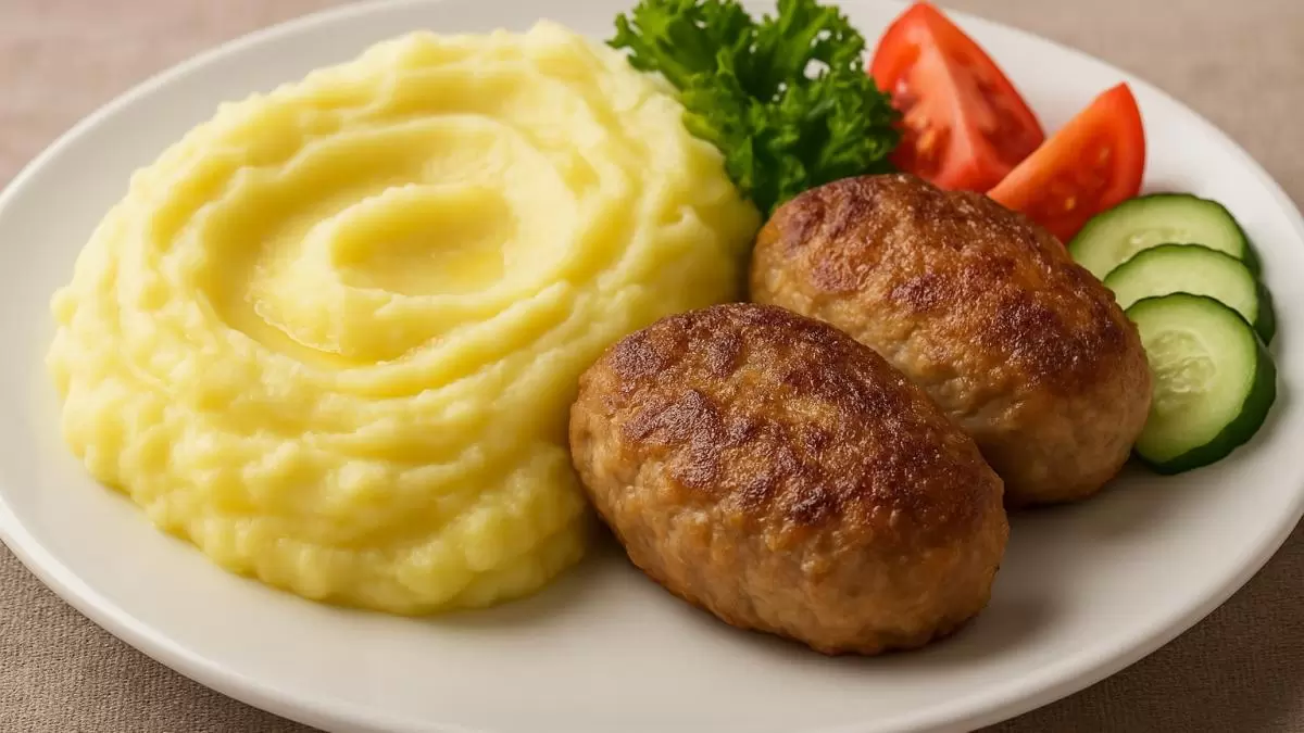 Картофельное пюре с котлетами: классика домашней кухни