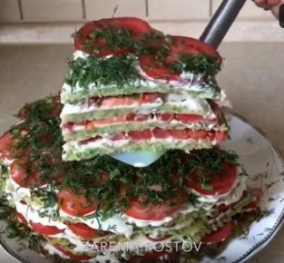 Кабачковый торт, который завоюет ваши сердца с первой ложки