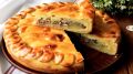 Пирог с картофелем и рыбными консервами